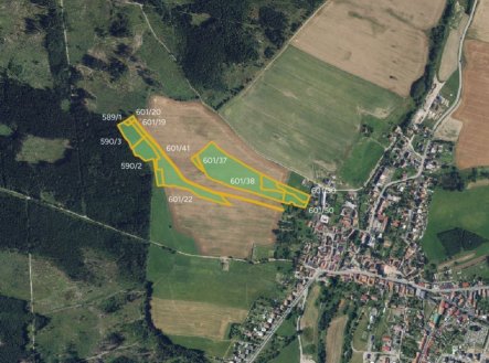 Prodej pozemku, zemědělská půda, 29 881 m²