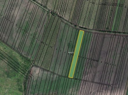 Prodej pozemku, zemědělská půda, 2 074 m²