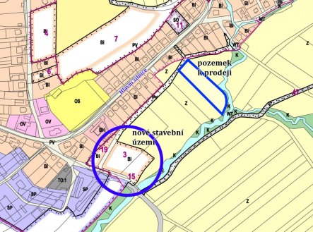 Prodej pozemku, zemědělská půda, 4 068 m²