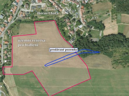 Prodej pozemku pro bydlení, 2 837 m²