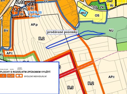 Prodej pozemku pro bydlení, 2 837 m²