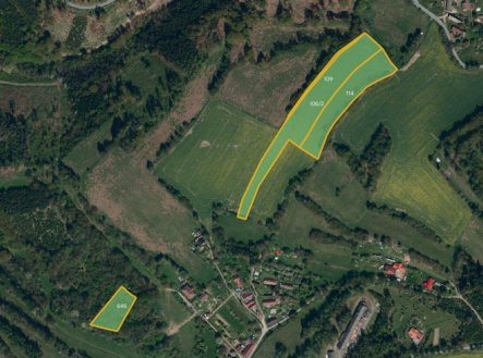 Prodej pozemku, zemědělská půda, 21 446 m²