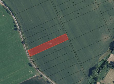 Prodej pozemku, zemědělská půda, 3 833 m²