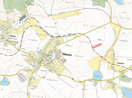 Prodej pozemku, zemědělská půda, 3 833 m²