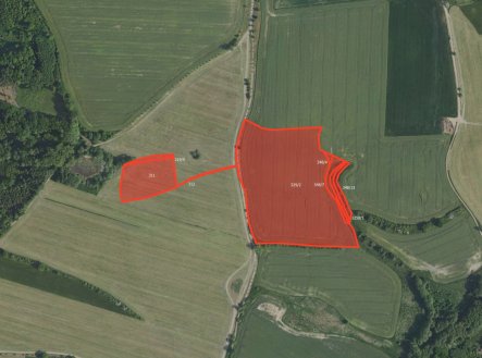 Prodej pozemku, zemědělská půda, 54 695 m²