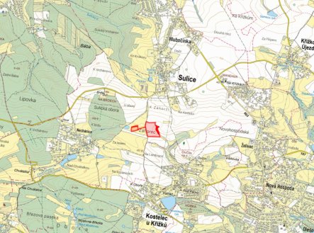 Prodej pozemku, zemědělská půda, 54 695 m²