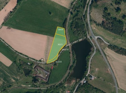 Prodej pozemku, zemědělská půda, 16 964 m²