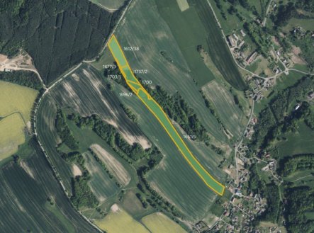 Prodej pozemku, zemědělská půda, 54 887 m²