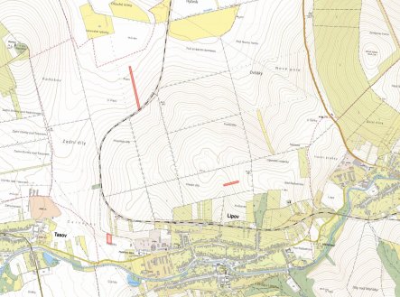 Prodej pozemku, zemědělská půda, 13 549 m²