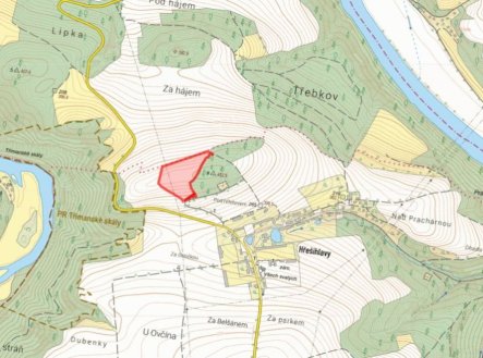 Prodej pozemku, zemědělská půda, 21 457 m²