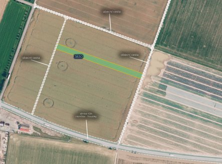 Prodej pozemku, zemědělská půda, 3 990 m²