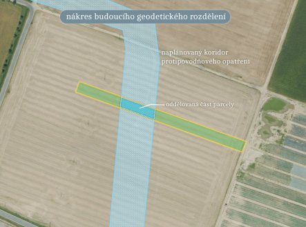 Prodej pozemku, zemědělská půda, 3 990 m²
