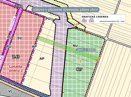 Prodej pozemku, zemědělská půda, 3 990 m²