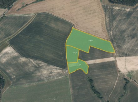 Prodej pozemku, zemědělská půda, 46 823 m²