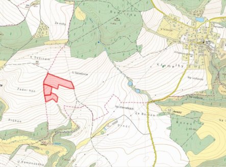 Prodej pozemku, zemědělská půda, 46 823 m²