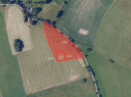 Prodej pozemku, trvalý travní porost, 14 586 m²