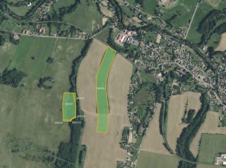 Prodej pozemku, zemědělská půda, 36 862 m²