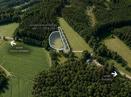 Prodej pozemku, zemědělská půda, 9 483 m²