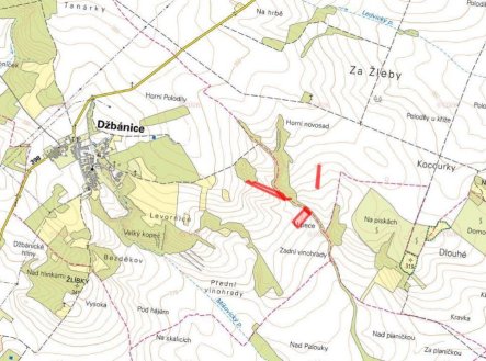Prodej pozemku, zemědělská půda, 6 896 m²