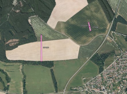 Prodej pozemku, zemědělská půda, 9 105 m² obrázek