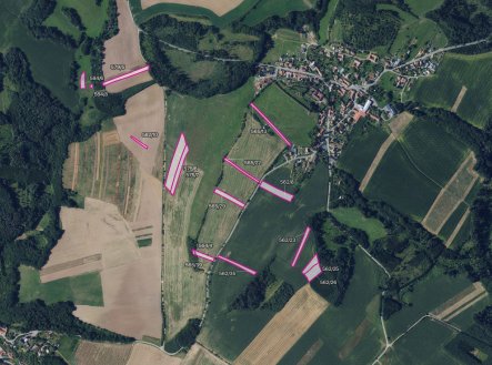 Prodej pozemku, zemědělská půda, 9 268 m²
