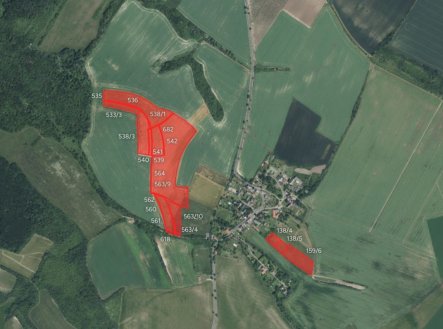 Prodej pozemku, zemědělská půda, 104 397 m²