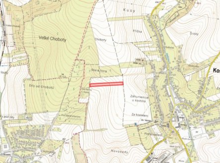 Prodej pozemku, zemědělská půda, 8 059 m²
