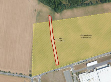 Prodej pozemku pro komerční výstavbu, 3 061 m²