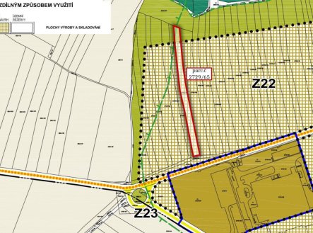 Prodej pozemku pro komerční výstavbu, 3 061 m²