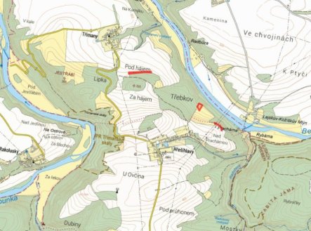 Prodej pozemku, zemědělská půda, 6 646 m²