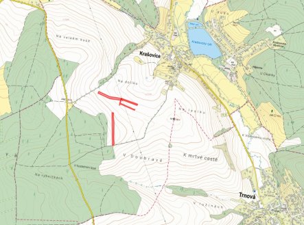 Prodej pozemku, zemědělská půda, 5 491 m²