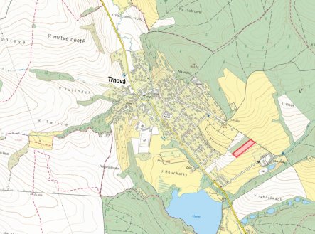 Prodej pozemku, zemědělská půda, 8 680 m²