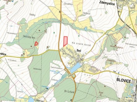 Prodej pozemku, zemědělská půda, 16 604 m²