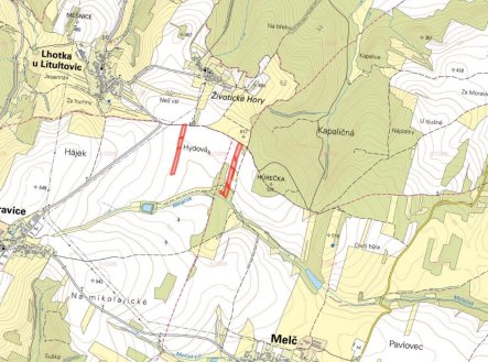 Prodej pozemku, zemědělská půda, 30 654 m²