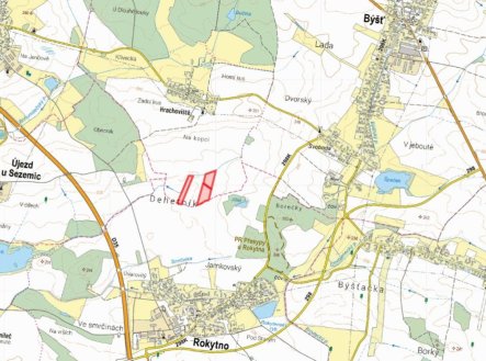 Prodej pozemku, zemědělská půda, 14 607 m²