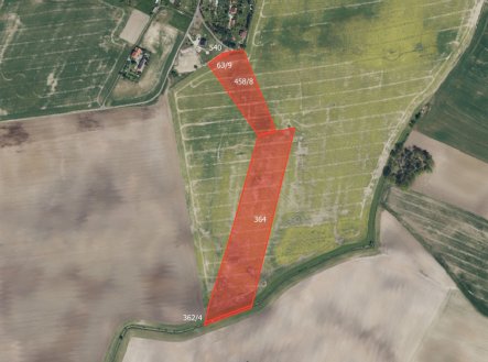 Prodej pozemku, zemědělská půda, 15 288 m²