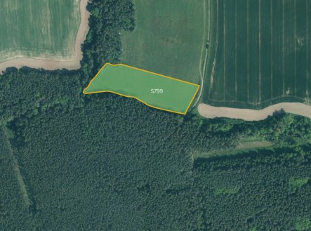 Prodej pozemku, trvalý travní porost, 9 492 m²