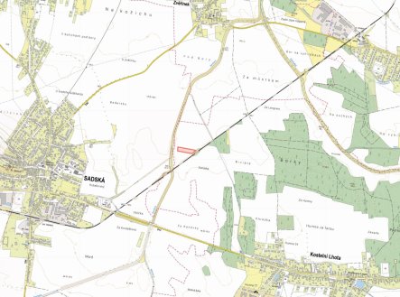 Prodej pozemku, zemědělská půda, 5 424 m²