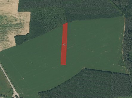 Prodej pozemku, zemědělská půda, 7 365 m²