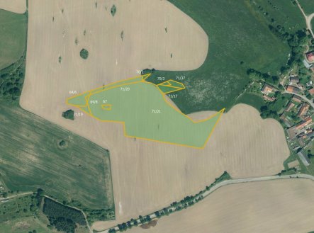 Prodej pozemku, zemědělská půda, 74 853 m²