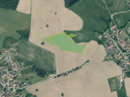 Prodej pozemku, zemědělská půda, 25 150 m²