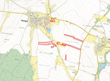 Prodej pozemku, zemědělská půda, 73 439 m²