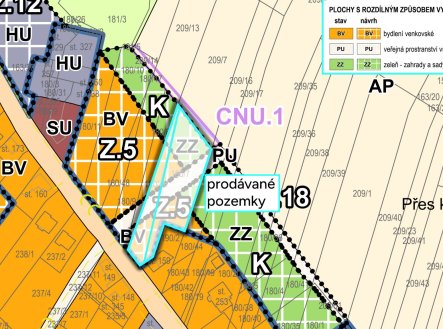 Prodej pozemku pro bydlení, 3 292 m²