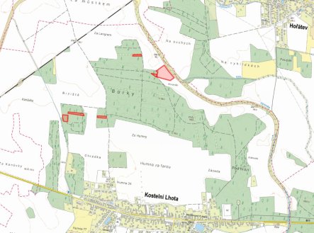Prodej pozemku, zemědělská půda, 22 392 m²