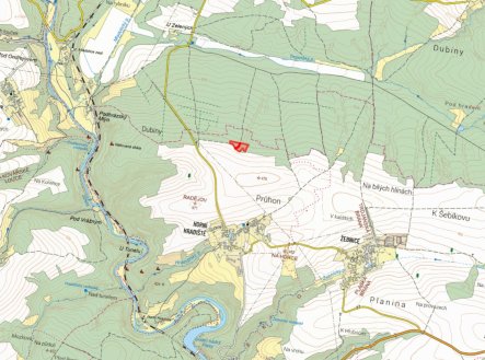 Prodej pozemku, les, 10 814 m²
