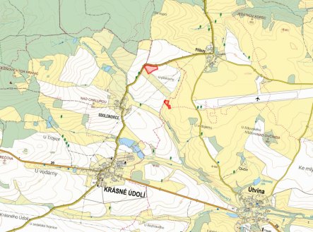 Prodej pozemku, zemědělská půda, 2 493 m²