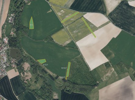 Prodej pozemku, zemědělská půda, 10 394 m² obrázek