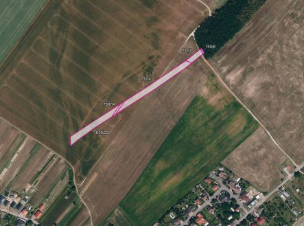 Prodej pozemku, zemědělská půda, 5 868 m²