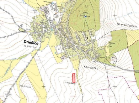 Prodej pozemku, zemědělská půda, 3 831 m²
