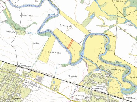 Prodej pozemku, trvalý travní porost, 3 524 m²